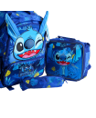16 Inch Backpack 3 Pcs Set - Stitch Blue